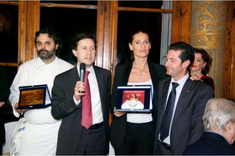 Marco Stabile, on. Dario Nardella, Cristina Scaletti (assessore alla Cultura, al Turismo e al Commercio della Regione Toscana), Aldo Cursano e Annamaria Tossani